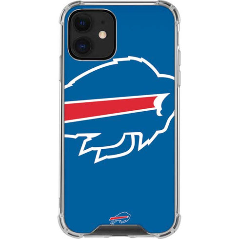 NFL Buffalo Bills Large Logo iPhone 12 Mini Clear Case