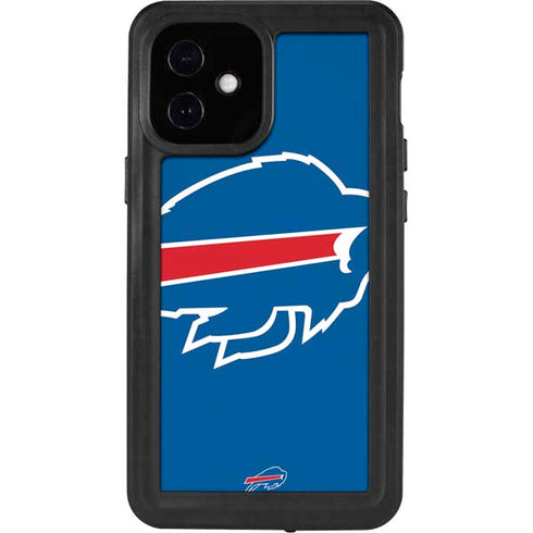 NFL Buffalo Bills Large Logo iPhone 12 Mini Waterproof Case