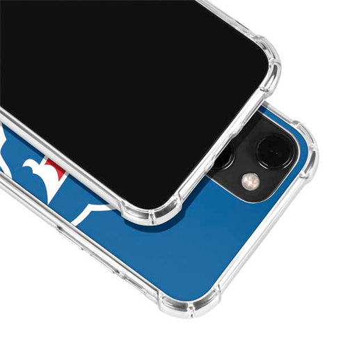NFL Buffalo Bills Large Logo iPhone 13 Mini Clear Case