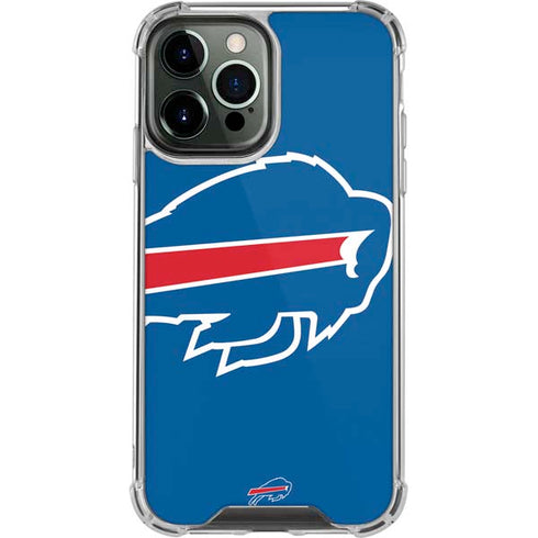 NFL Buffalo Bills Large Logo iPhone 13 Pro Max Clear Case