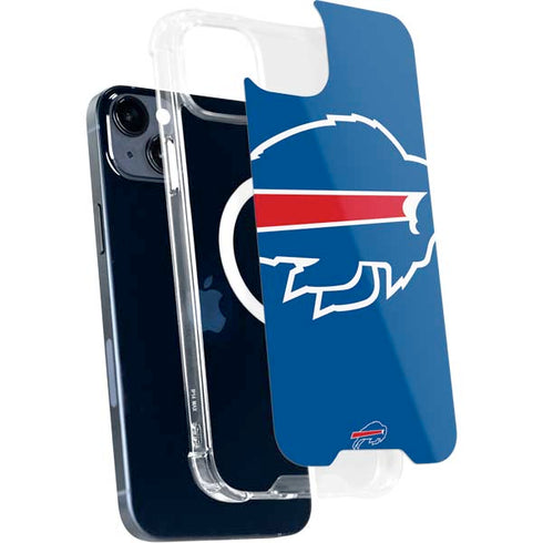 NFL Buffalo Bills Large Logo iPhone 15 Plus MagSafe Case