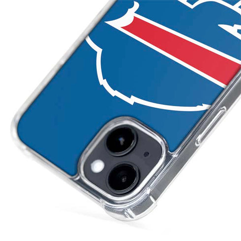 NFL Buffalo Bills Large Logo iPhone 15 Plus MagSafe Case