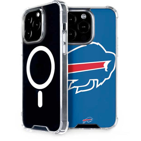 NFL Buffalo Bills Large Logo iPhone 15 Pro MagSafe Case