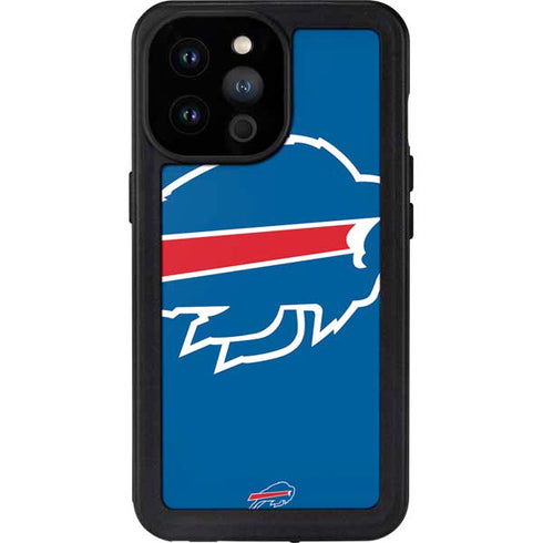 NFL Buffalo Bills Large Logo iPhone 14 Pro Max Waterproof Case