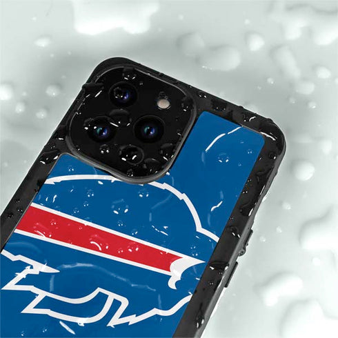 NFL Buffalo Bills Large Logo iPhone 14 Pro Max Waterproof Case