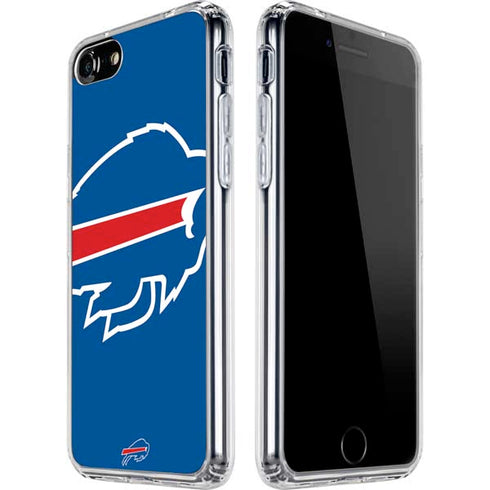 NFL Buffalo Bills Large Logo iPhone SE (2nd & 3rd Gen) Clear Case