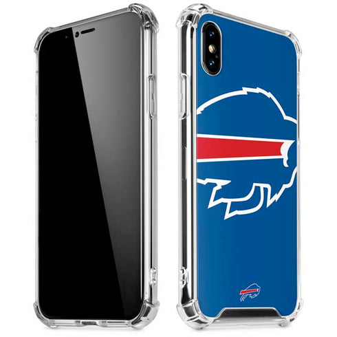 NFL Buffalo Bills Large Logo iPhone XS Max Clear Case