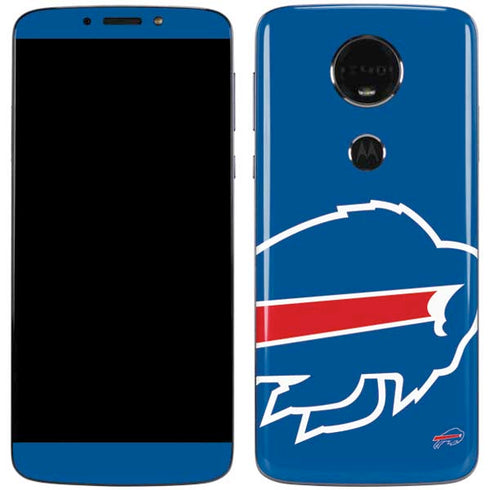 NFL Buffalo Bills Large Logo Moto E5 Plus Skin