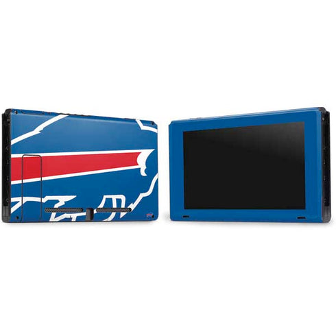 NFL Buffalo Bills Large Logo Nintendo Switch Bundle Skin
