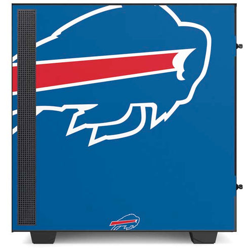 NFL Buffalo Bills Large Logo NZXT H510 Compact ATX Mid-Tower Case Skin