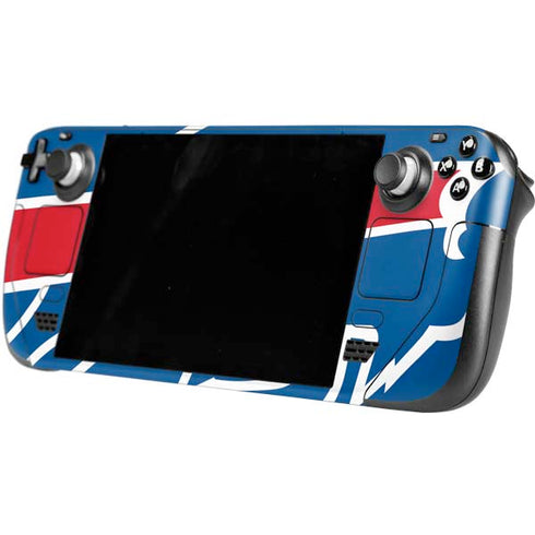 NFL Buffalo Bills Large Logo Steam Deck Handheld Gaming Computer Skin