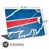 NFL Buffalo Bills Large Logo Universal Laptop 14in (11.4 x 8.2in) Skin