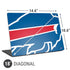 NFL Buffalo Bills Large Logo Universal Laptop 18in (14.6 x 10.6in) Skin