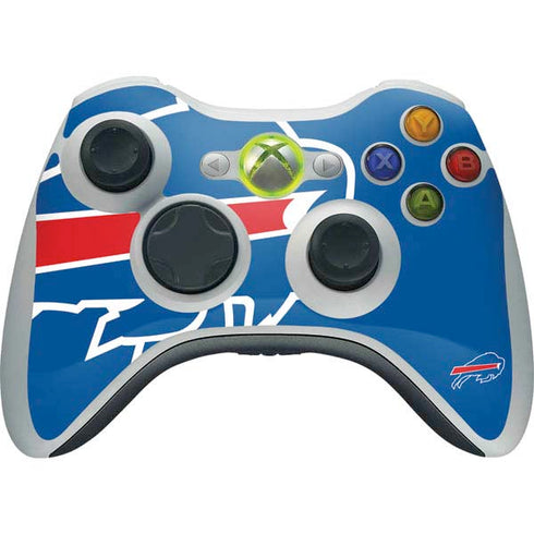 NFL Buffalo Bills Large Logo Xbox 360 Wireless Controller Skin