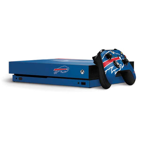 NFL Buffalo Bills Large Logo Xbox One X Bundle Skin