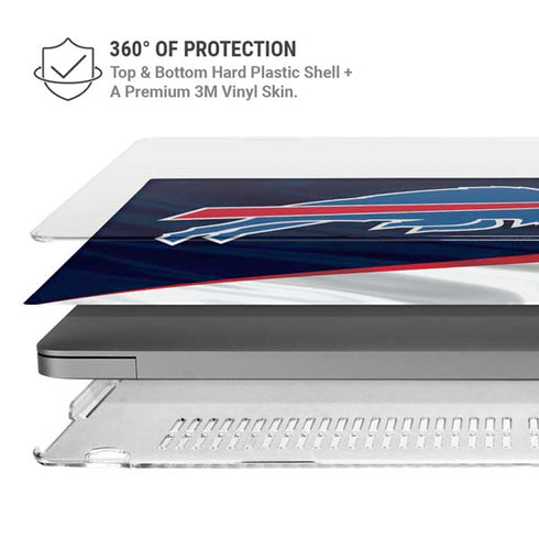 NFL Buffalo Bills MacBook Pro 16in (2021-25) Case plus Skin
