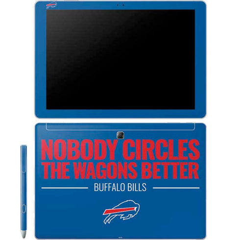 NFL Buffalo Bills Team Motto Galaxy Book 12in Skin