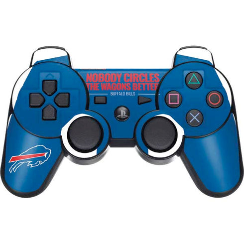 NFL Buffalo Bills Team Motto PS3 Dual Shock wireless controller Skin