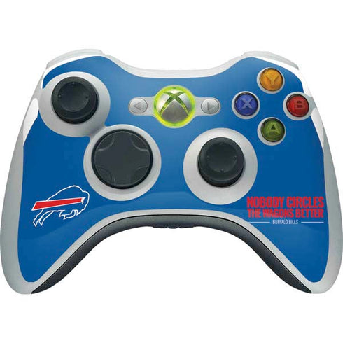 NFL Buffalo Bills Team Motto Xbox 360 Wireless Controller Skin