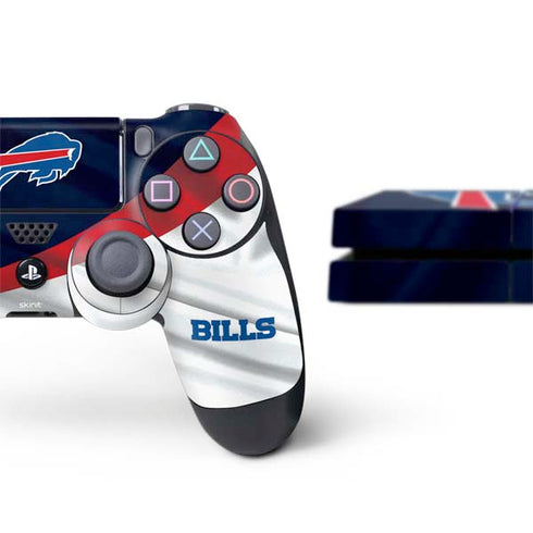 NFL Buffalo Bills PS4 Console and Controller Bundle Skin