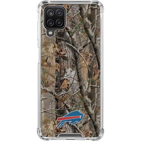 NFL Buffalo Bills Realtree AP Camo Galaxy A12 Clear Case