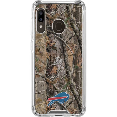 NFL Buffalo Bills Realtree AP Camo Galaxy A30 Clear Case