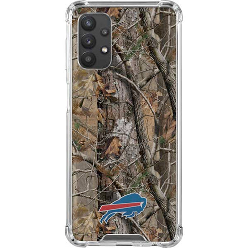NFL Buffalo Bills Realtree AP Camo Galaxy A32 5G Clear Case