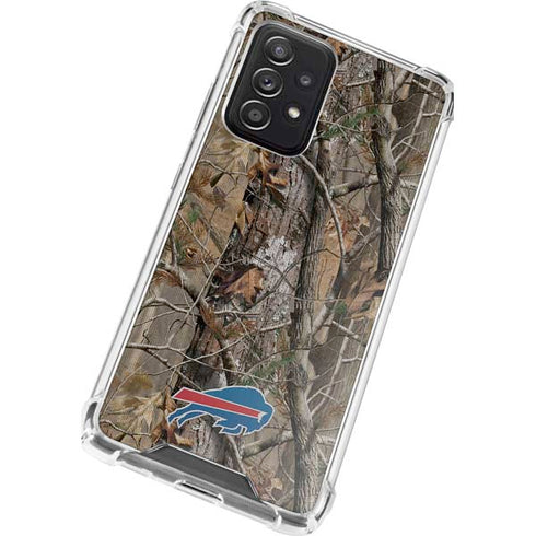 NFL Buffalo Bills Realtree AP Camo Galaxy A72 5G Clear Case