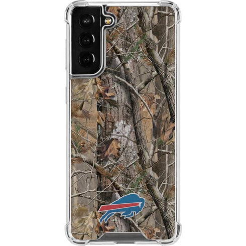 NFL Buffalo Bills Realtree AP Camo Galaxy S22 Plus Clear Case