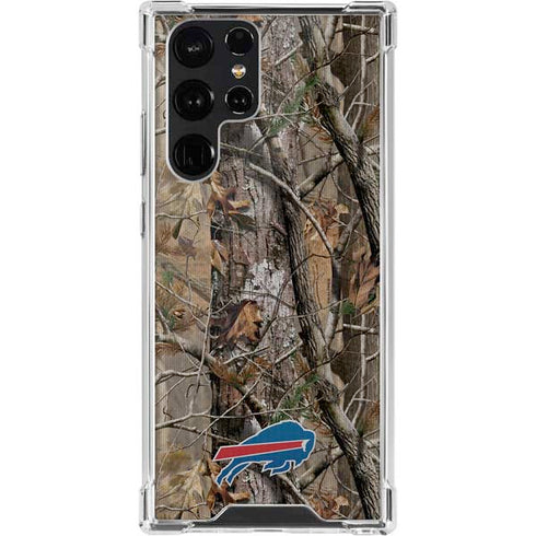 NFL Buffalo Bills Realtree AP Camo Galaxy S22 Ultra Clear Case