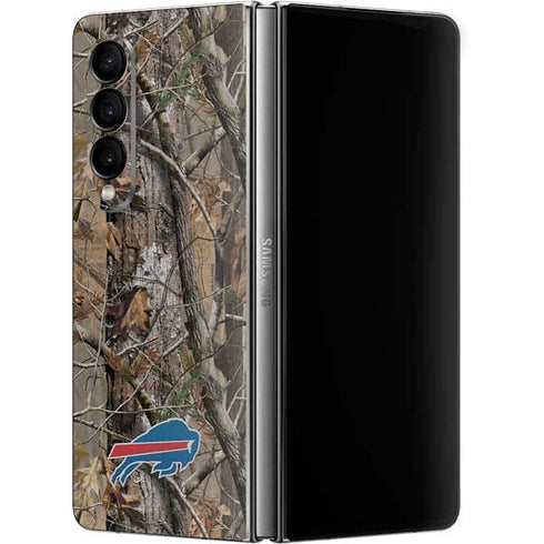 NFL Buffalo Bills Realtree AP Camo Galaxy Z Fold4 5G Skin