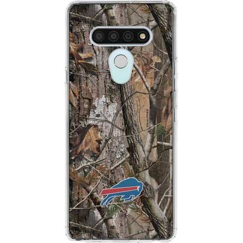 NFL Buffalo Bills Realtree AP Camo LG Stylo 6 Clear Case