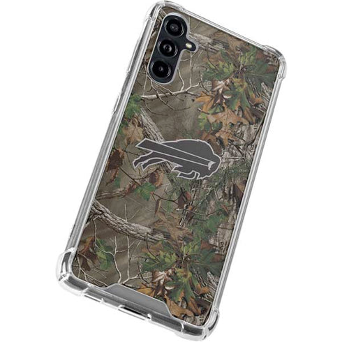 NFL Buffalo Bills Realtree Xtra Green Camo Galaxy A54 5G Clear Case