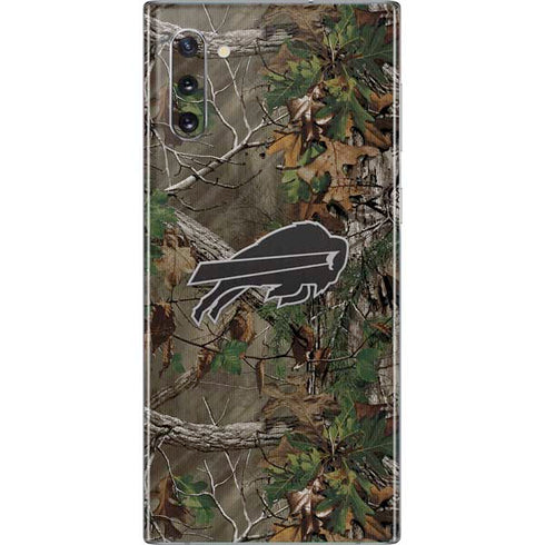 NFL Buffalo Bills Realtree Xtra Green Camo Galaxy Note 10 Skin