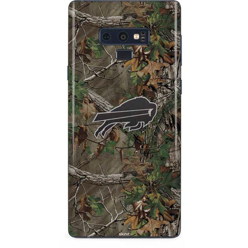 NFL Buffalo Bills Realtree Xtra Green Camo Galaxy Note 9 Skin