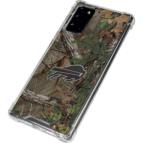 NFL Buffalo Bills Realtree Xtra Green Camo Galaxy Note20 5G Clear Case