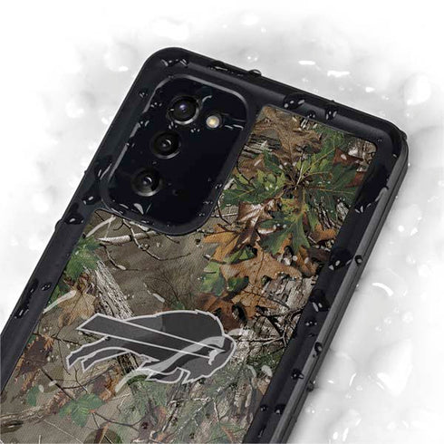 NFL Buffalo Bills Realtree Xtra Green Camo Galaxy Note20 5G Waterproof Case