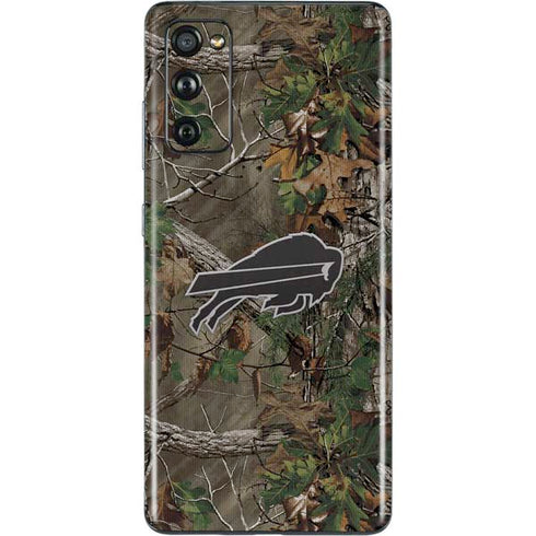 NFL Buffalo Bills Realtree Xtra Green Camo Galaxy S20 Fan Edition Skin
