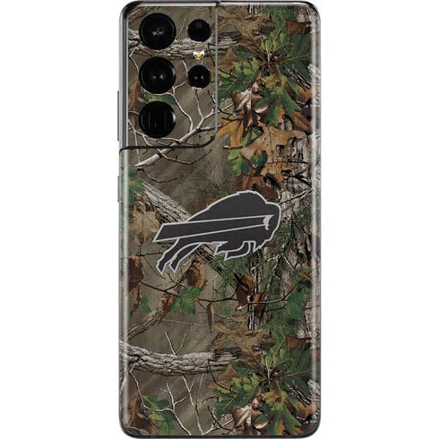 NFL Buffalo Bills Realtree Xtra Green Camo Galaxy S21 Ultra 5G Skin