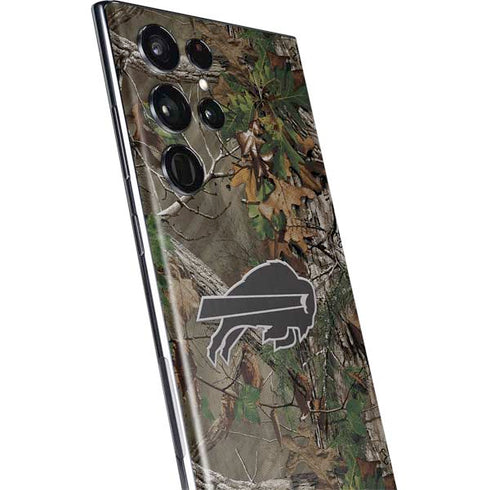 NFL Buffalo Bills Realtree Xtra Green Camo Galaxy S22 Ultra Skin