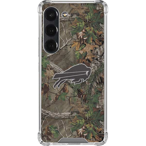 NFL Buffalo Bills Realtree Xtra Green Camo Galaxy S23 Clear Case