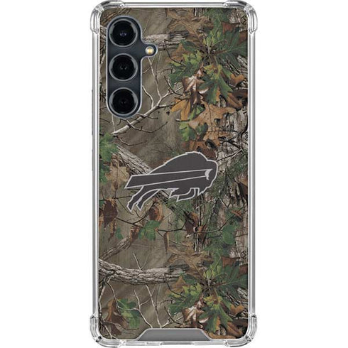 NFL Buffalo Bills Realtree Xtra Green Camo Galaxy S23 FE Clear Case