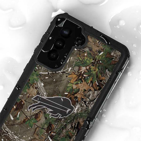 NFL Buffalo Bills Realtree Xtra Green Camo Galaxy S23 Waterproof Case