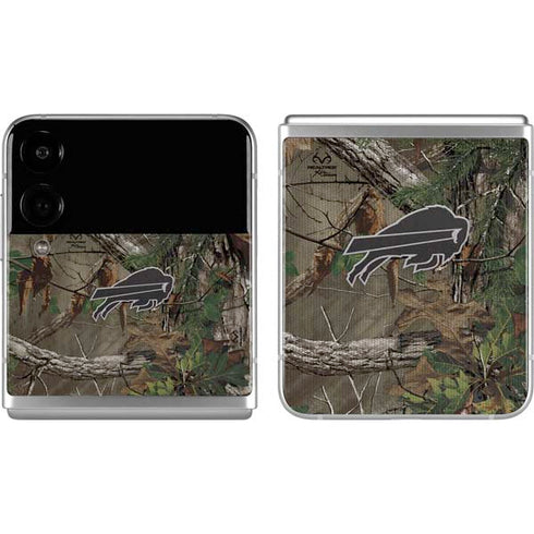 NFL Buffalo Bills Realtree Xtra Green Camo Galaxy Z Flip4 5G Skin