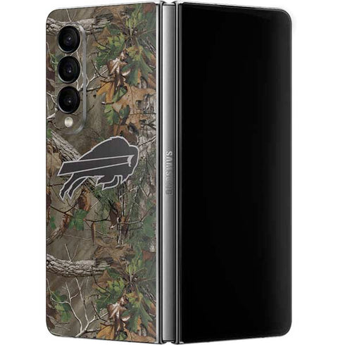 NFL Buffalo Bills Realtree Xtra Green Camo Galaxy Z Fold4 5G Skin