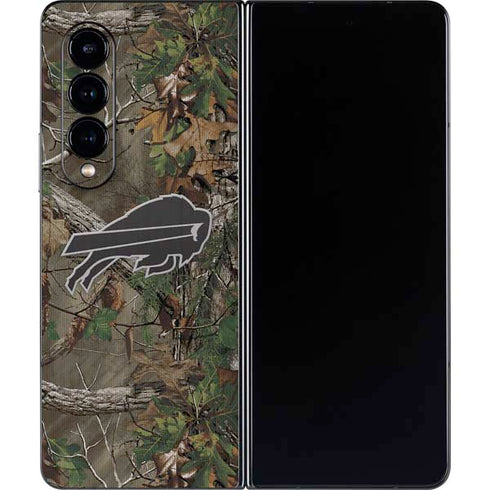 NFL Buffalo Bills Realtree Xtra Green Camo Galaxy Z Fold4 5G Skin