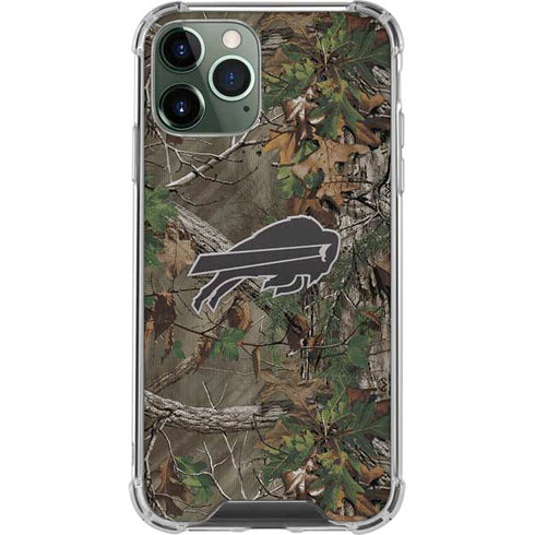 NFL Buffalo Bills Realtree Xtra Green Camo iPhone 12 Pro Clear Case