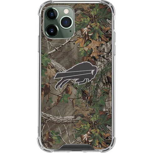 NFL Buffalo Bills Realtree Xtra Green Camo iPhone 12 Pro Max Clear Case