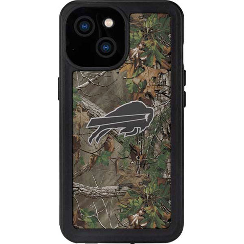 NFL Buffalo Bills Realtree Xtra Green Camo iPhone 13 Mini Waterproof Case