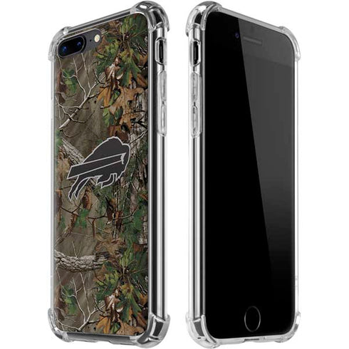 NFL Buffalo Bills Realtree Xtra Green Camo iPhone 7/8 Plus Clear Case